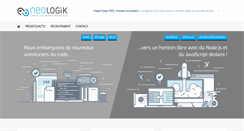 Desktop Screenshot of neologik.fr