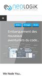 Mobile Screenshot of neologik.fr